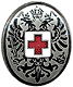 Austro-Hungarian Red Cross cap badge, WW1