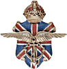 British Fleet Air Arm badge/brooch with King's crown