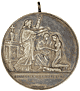 Marriage Medal 'CONNUBIUM CHRISTIANUM' 1880-1907 Paris Mint