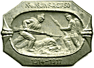 50 Infantry Regiment 1914-1917 badge (KuK JNF.RGT.50)