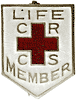 Canadian Red Cross Life Member badge