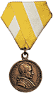 Gregory XVI Benemerenti medal, by 'NIC.CERBARA'